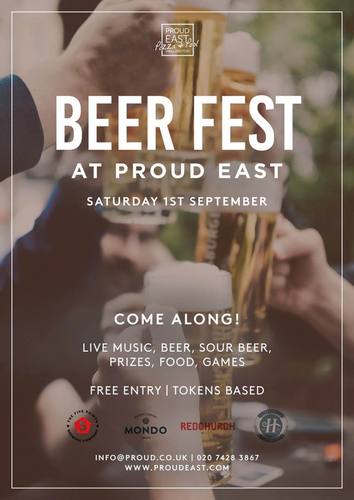 Proud East Beer Festival
