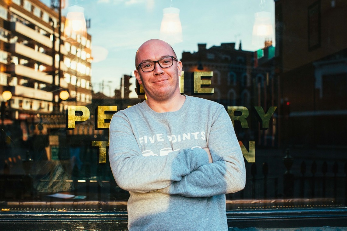 Pete Walker, manager of The Pembury Tavern in Hackney