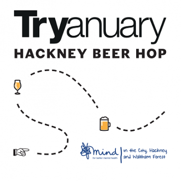 Tryanuary Hackney Beer Hop logo